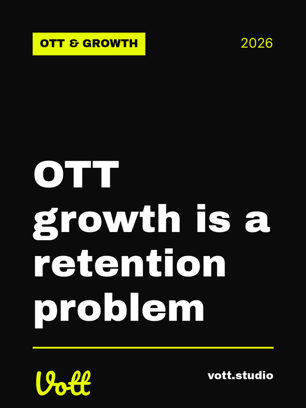 OTT growth is a retention problem