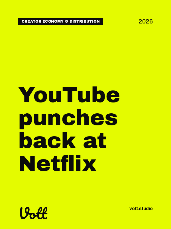 YouTube punches back at Netflix — Vott research